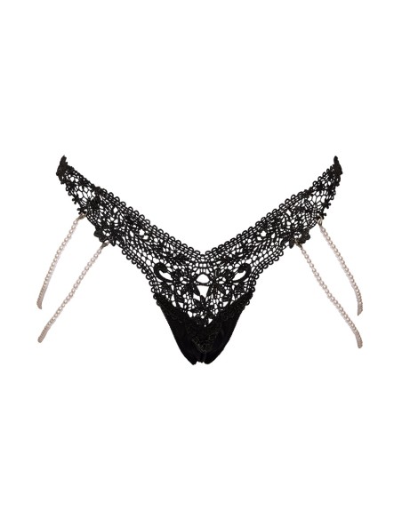 String Rio avec chaines de perles - Cottelli LINGERIE 